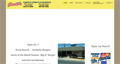 Desktop Screenshot of geraldsdonuts.com